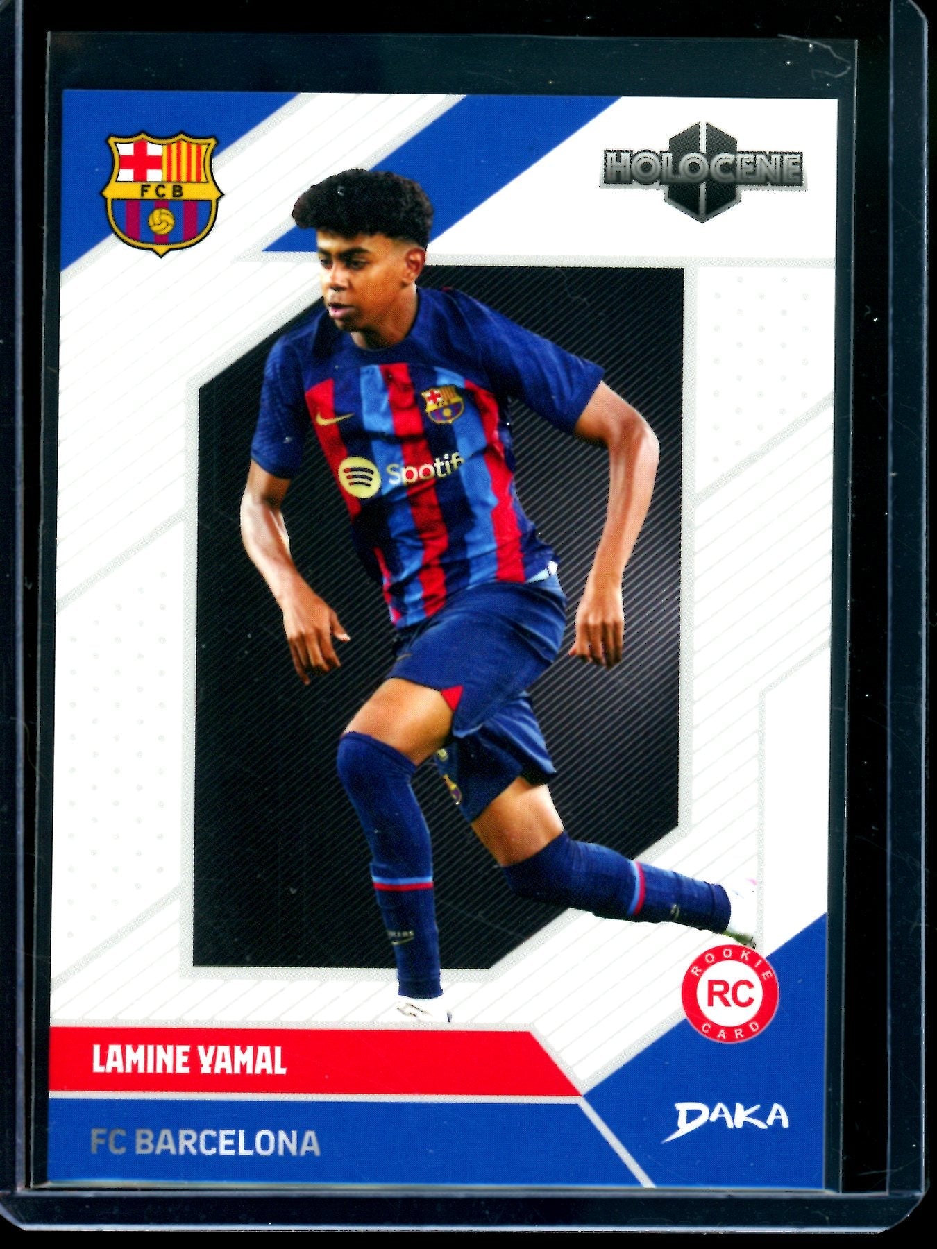2023 Daka Holocene Lamine Yamal Rookie Card #NO-21 Barcelona