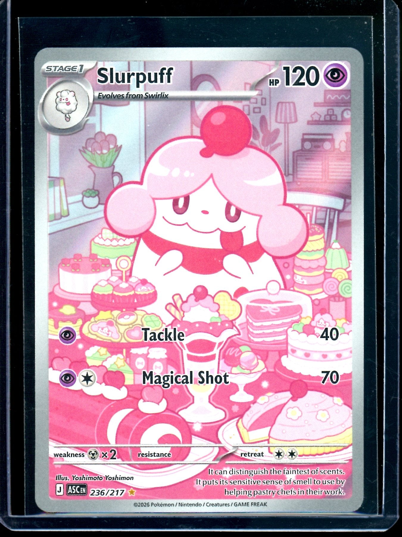 2026 Pokemon Ascended Heroes Slurpuff 236/217