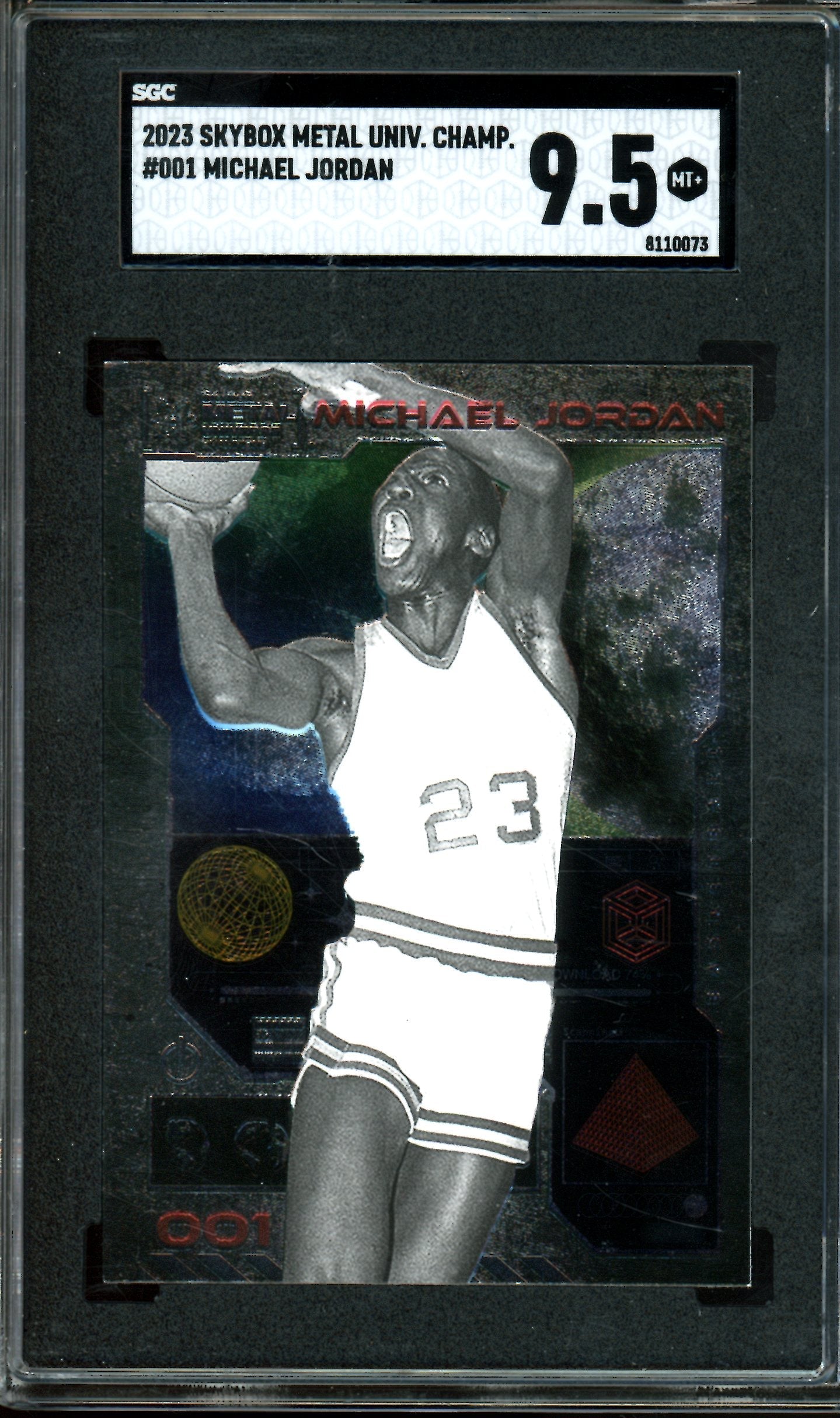 2023 Panini Skybox Michael Jordan #001 SGC 9.5 Bulls