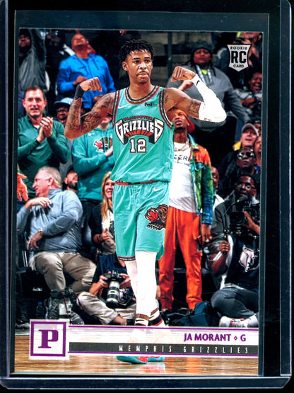 2020 Panini Chronicles Ja Morant Pink Rookie #116 Grizzlies / Trailblazers