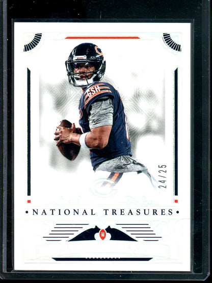 2025 Panini National Treasures Caleb Williams /25 Bears