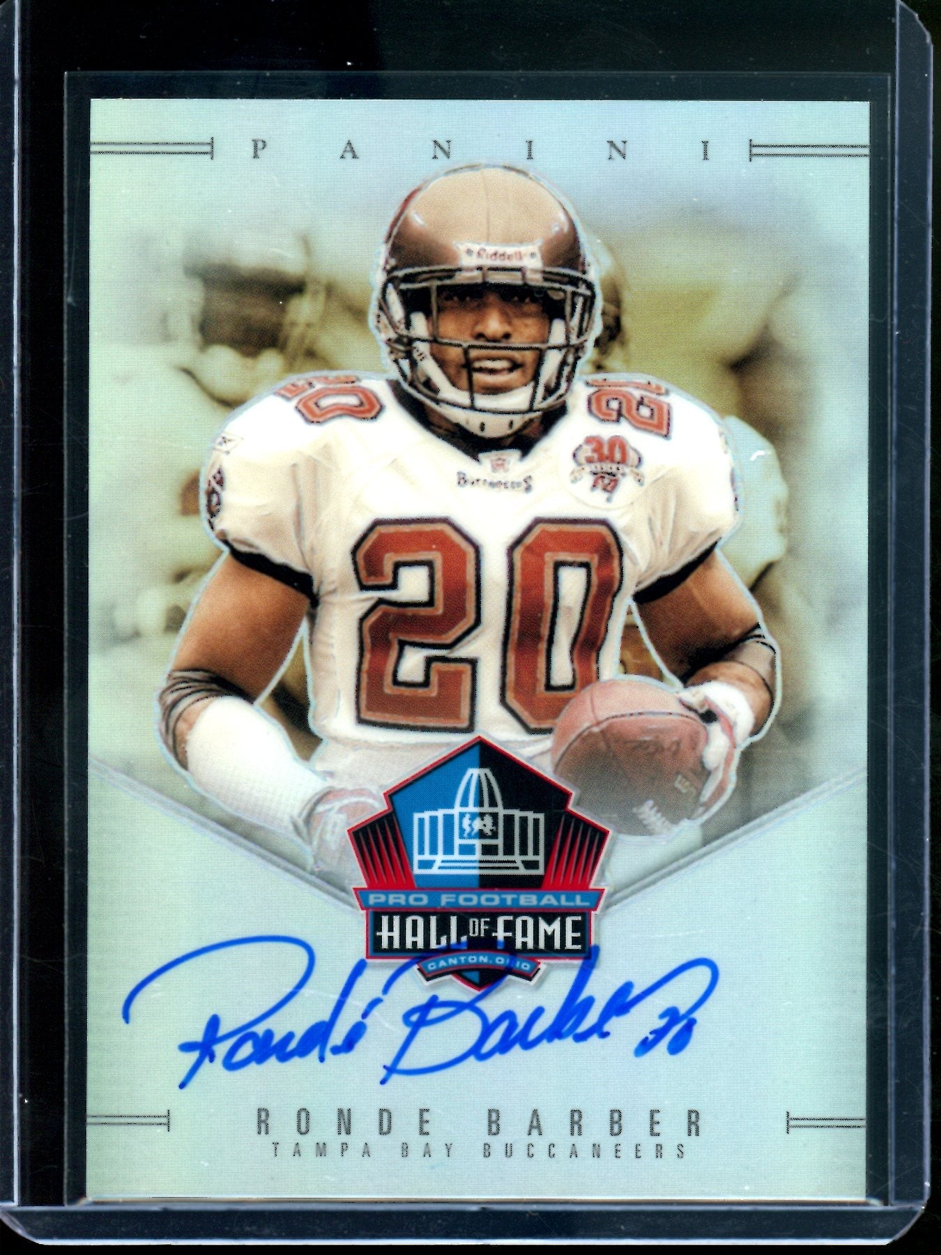 2025 Panini Prizm Ronde Barber Hall Of Fame Autograph /50 Buccaneers