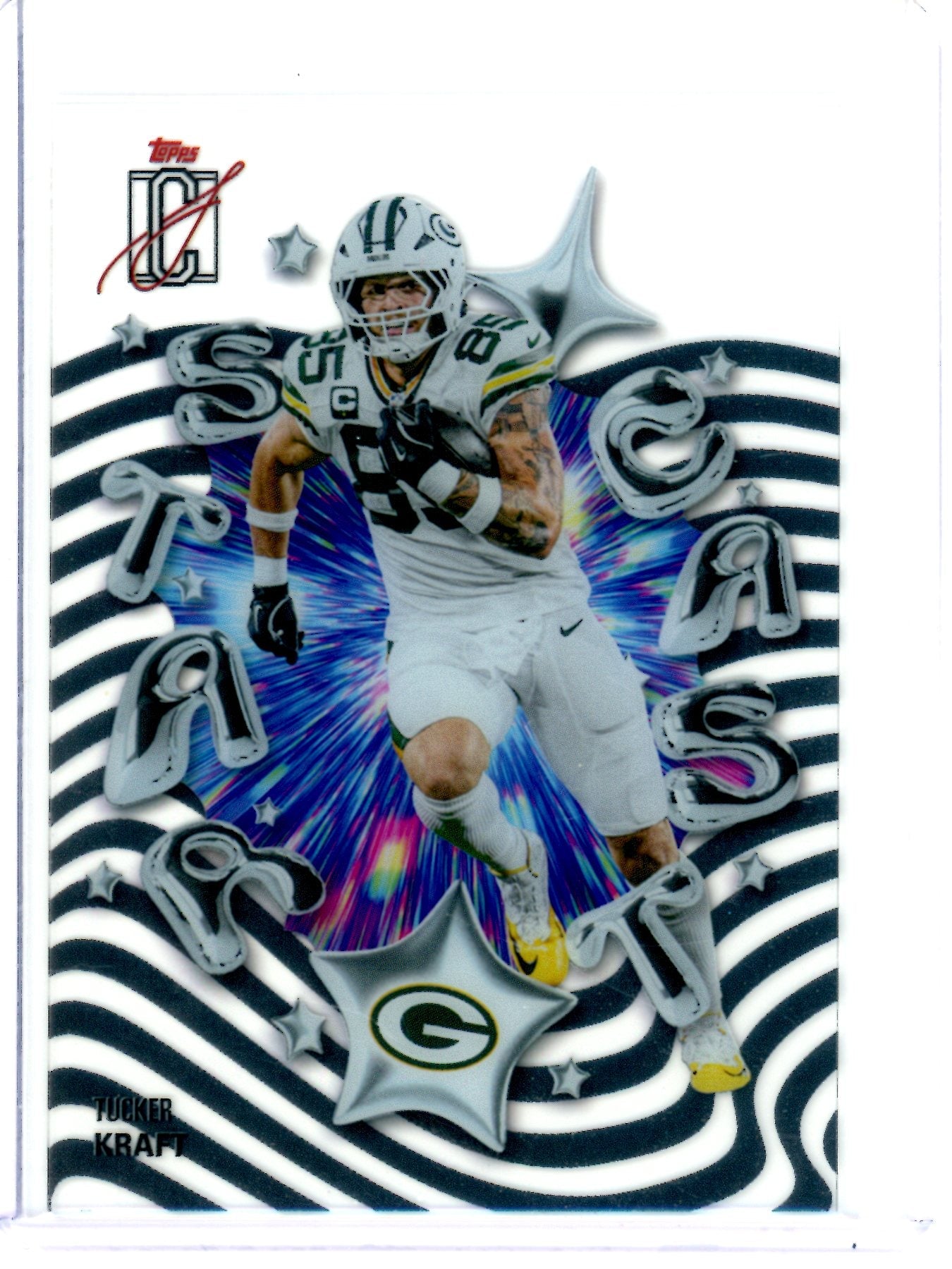 2025 Topps Signature Class Tucker Kraft Star Cast SP Packers
