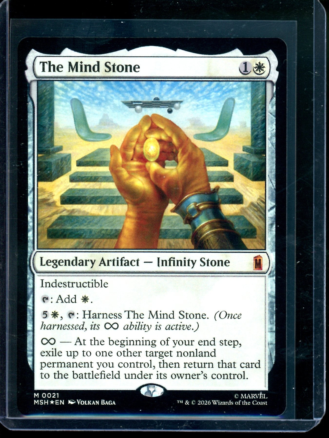 2026 Magic the Gathering Marvel The Mind Stone M 0021