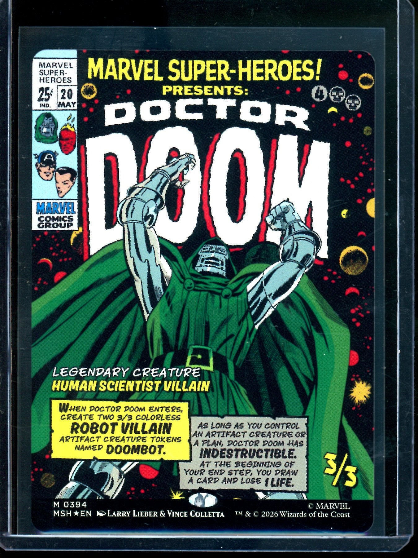 2026 Magic the Gathering Marvel Doctor Doom M 0394