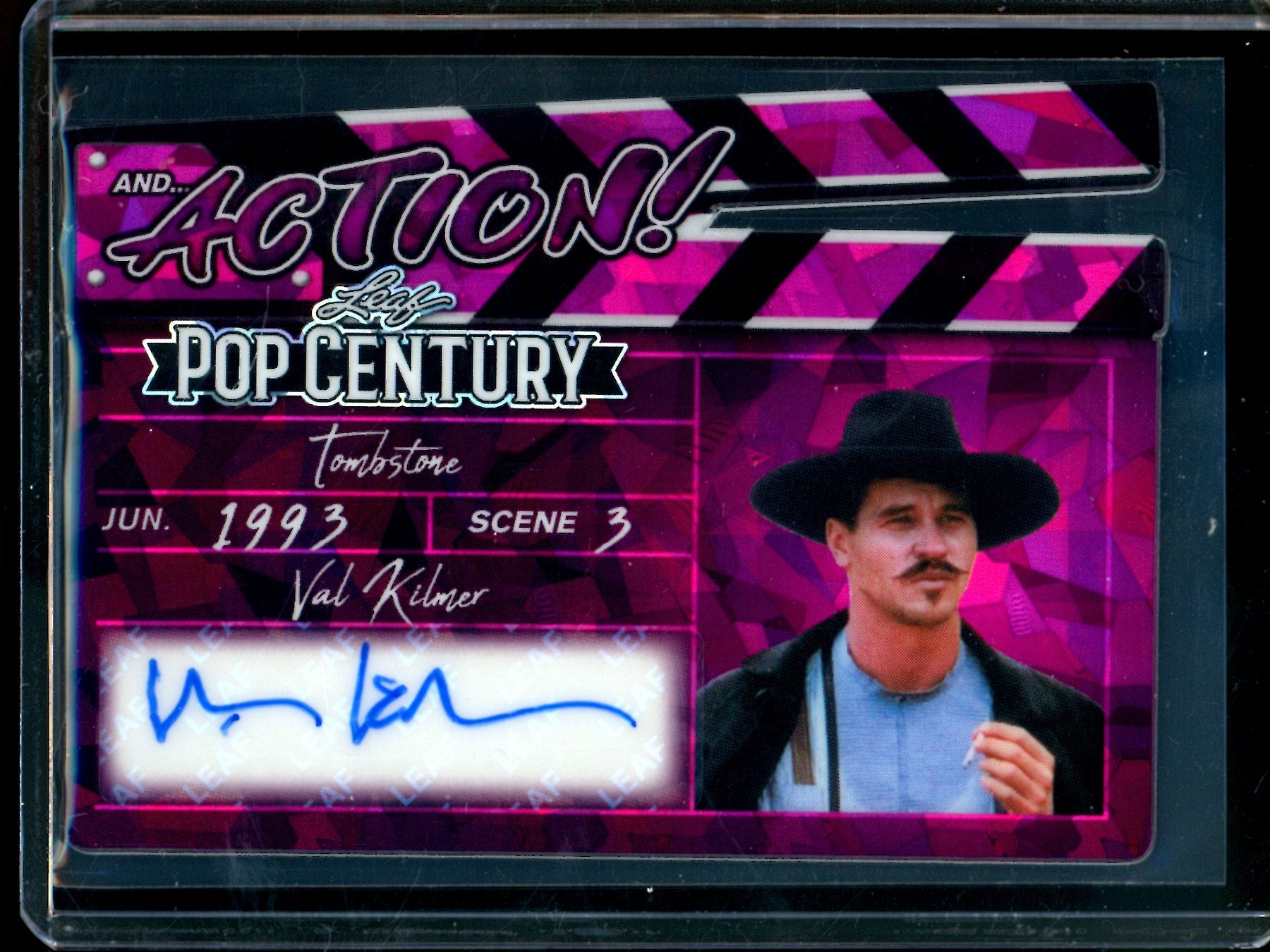 2026 Leaf Pop Century Val Kilmer Pop Century Action Autograph /4