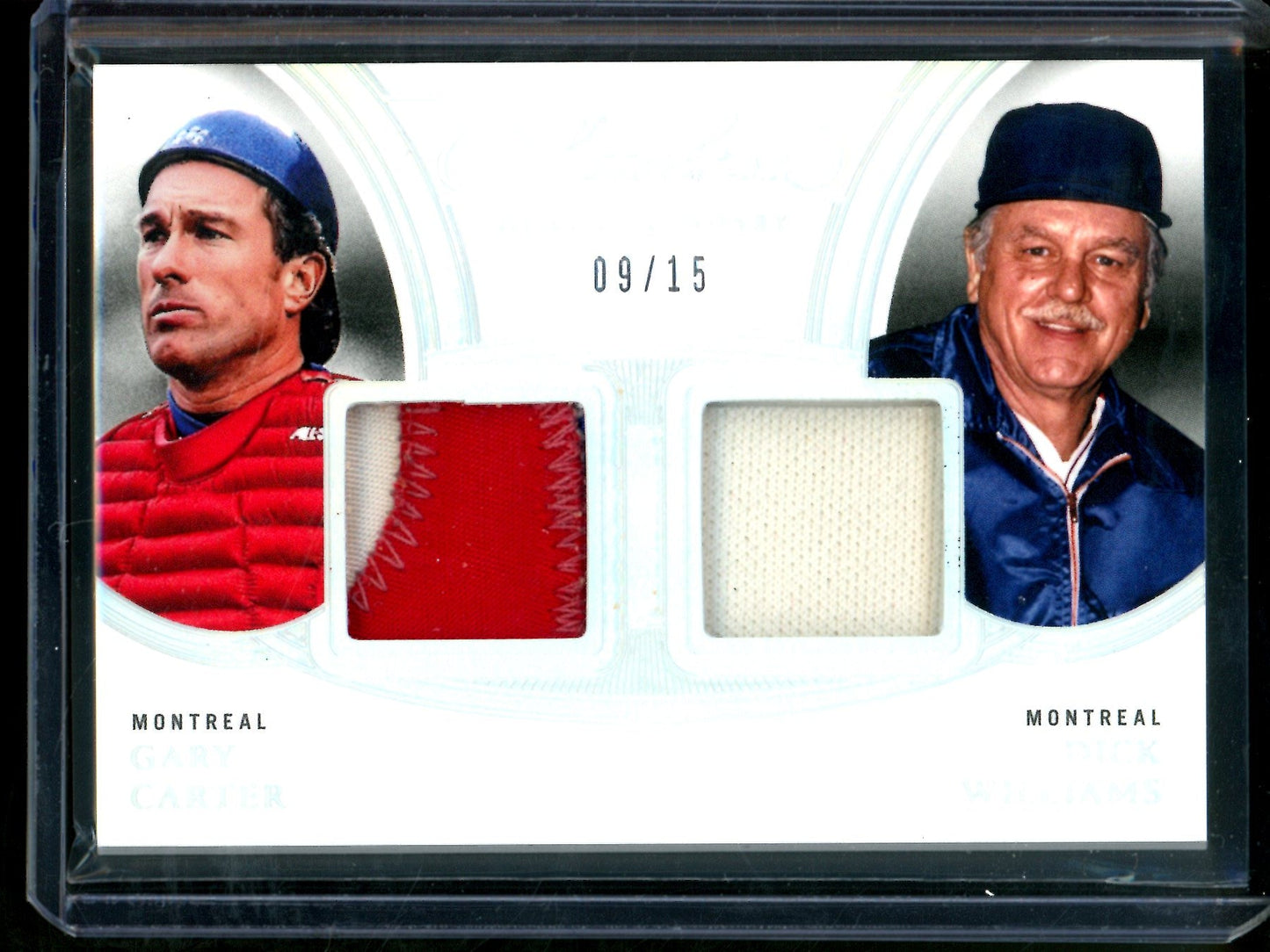 2025 Panini Flawless Gary Carter / Dick Williams Dual Legendary Relics /15 Expos