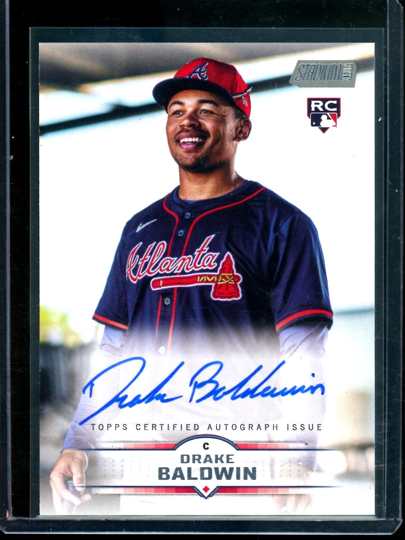 2025 Topps Stadium Club Drake Baldwin Rookie Autograph Braves