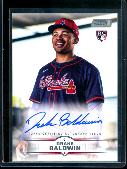 2025 Topps Stadium Club Drake Baldwin Rookie Autograph Braves