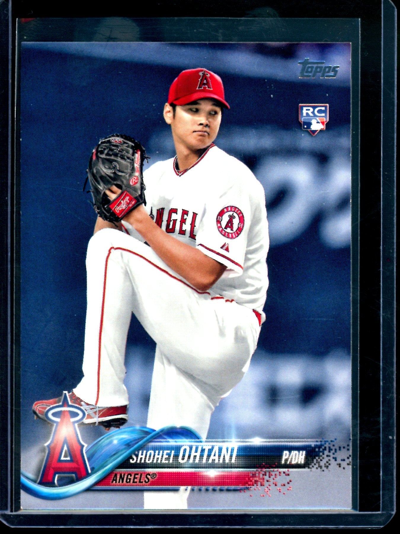 2018 Topps Flagship Shohei Ohtani Pitching Rookie #700 Angels / Dodgers