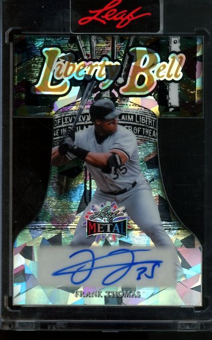 2026 Leaf Metal Frank Thomas Liberty Bell Autograph /4 White Sox