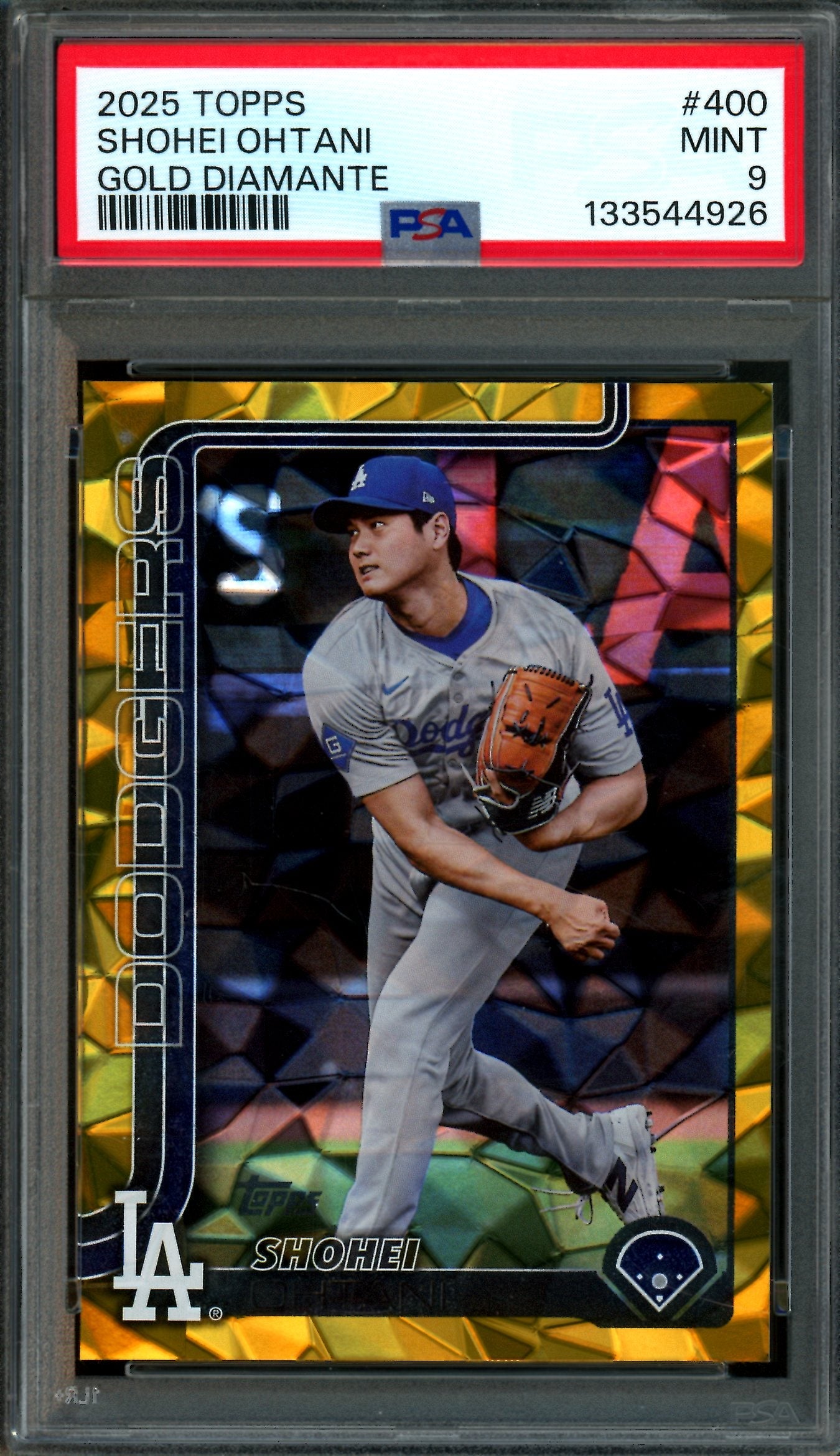 2025 Topps Series Two Shohei Ohtani Gold Diamante /50 PSA 9 Dodgers