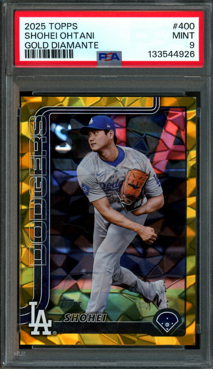 2025 Topps Series Two Shohei Ohtani Gold Diamante /50 PSA 9 Dodgers