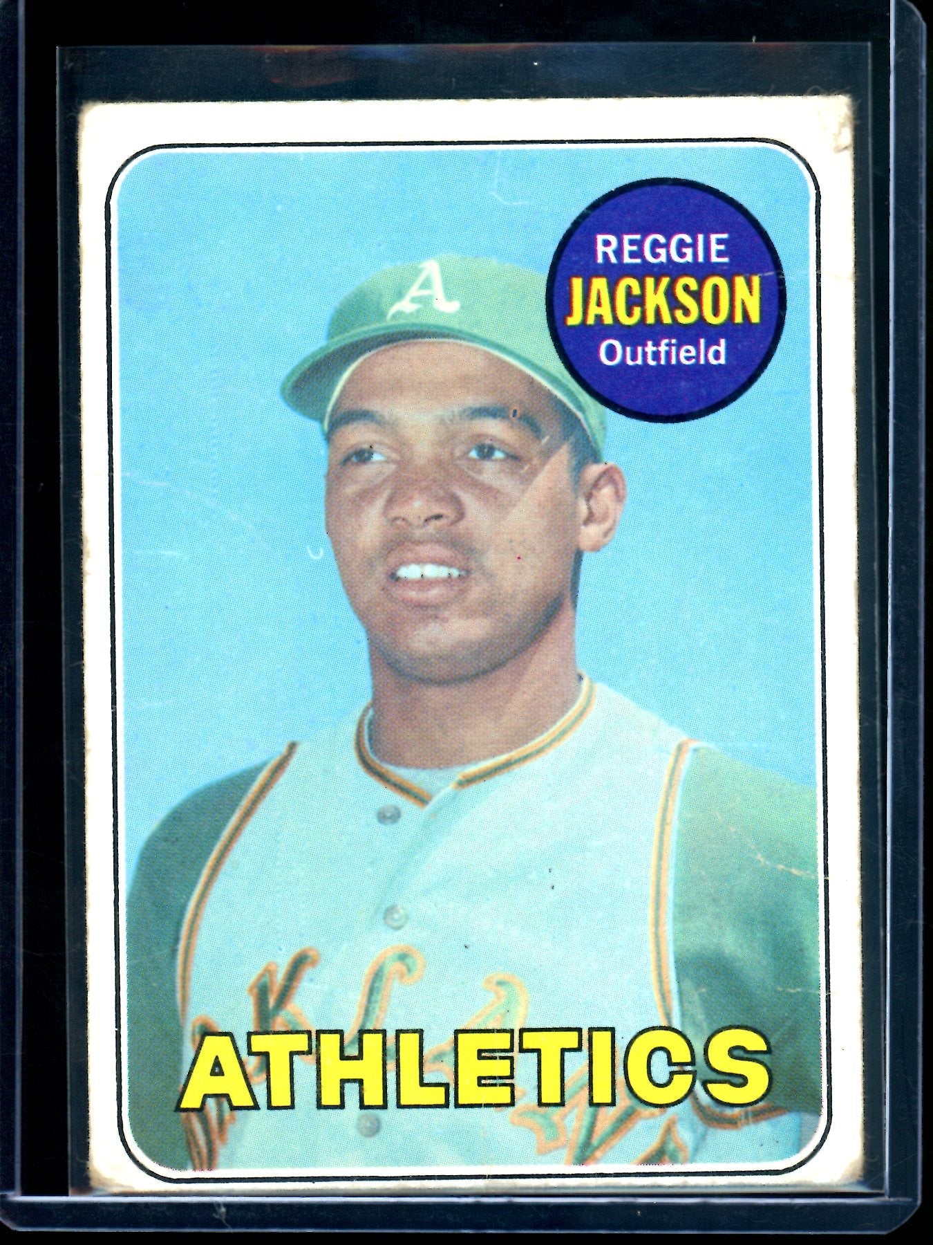 1969 Topps Reggie Jackson Rookie Card #260 Athletics