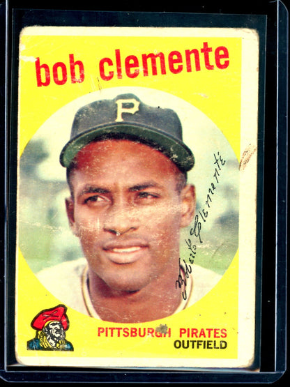 1959 Topps Bob Clemente #478 Pirates