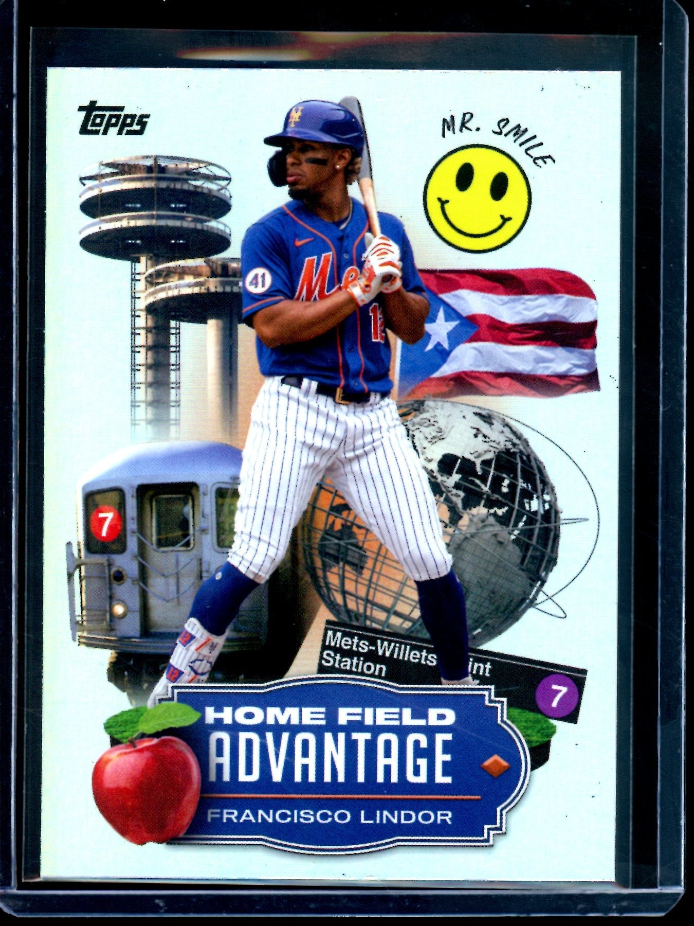 2023 Topps Flagship Francisco Lindor Home Field Advantage SP Mets