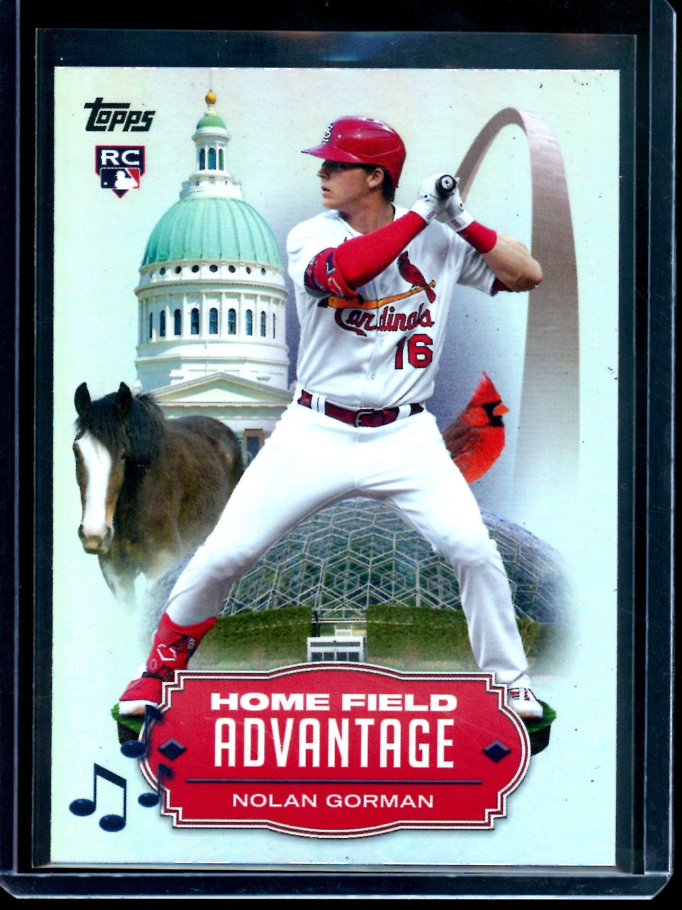2023 Topps Flagship Nolan Gorman Home Field Advanatge SP Cardinals