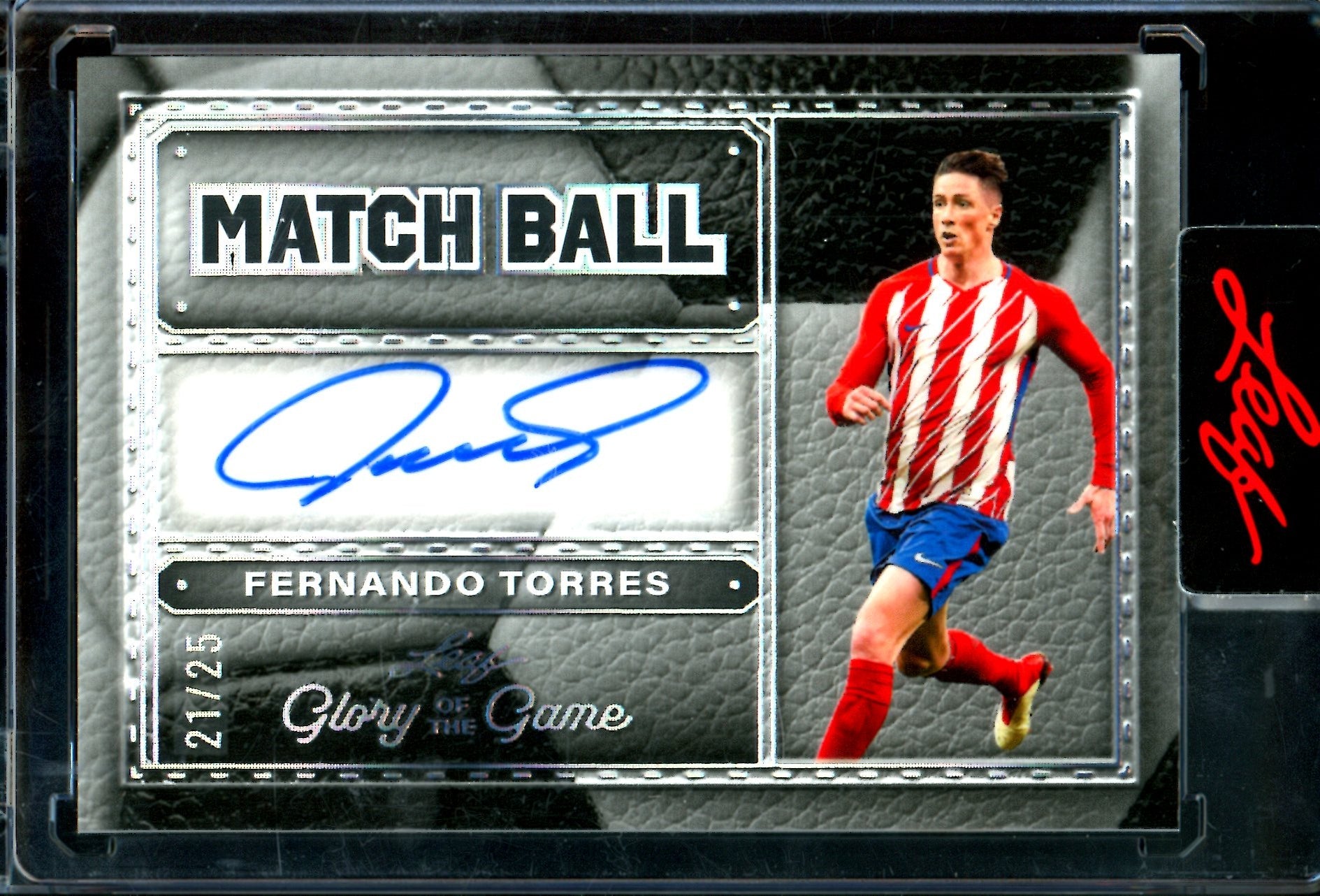 2026 Leaf Glory Of The Game Fernando Torres Match Ball Autograph /25