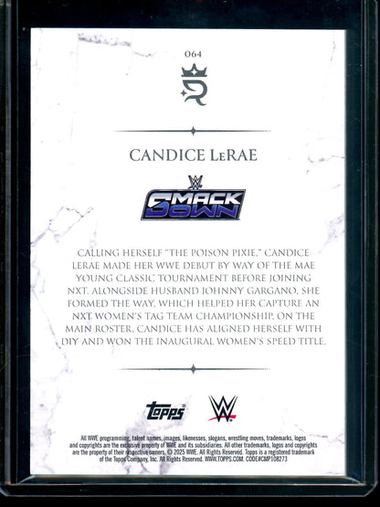 2025 Topps Royalty Candice LeRAE Blue /25