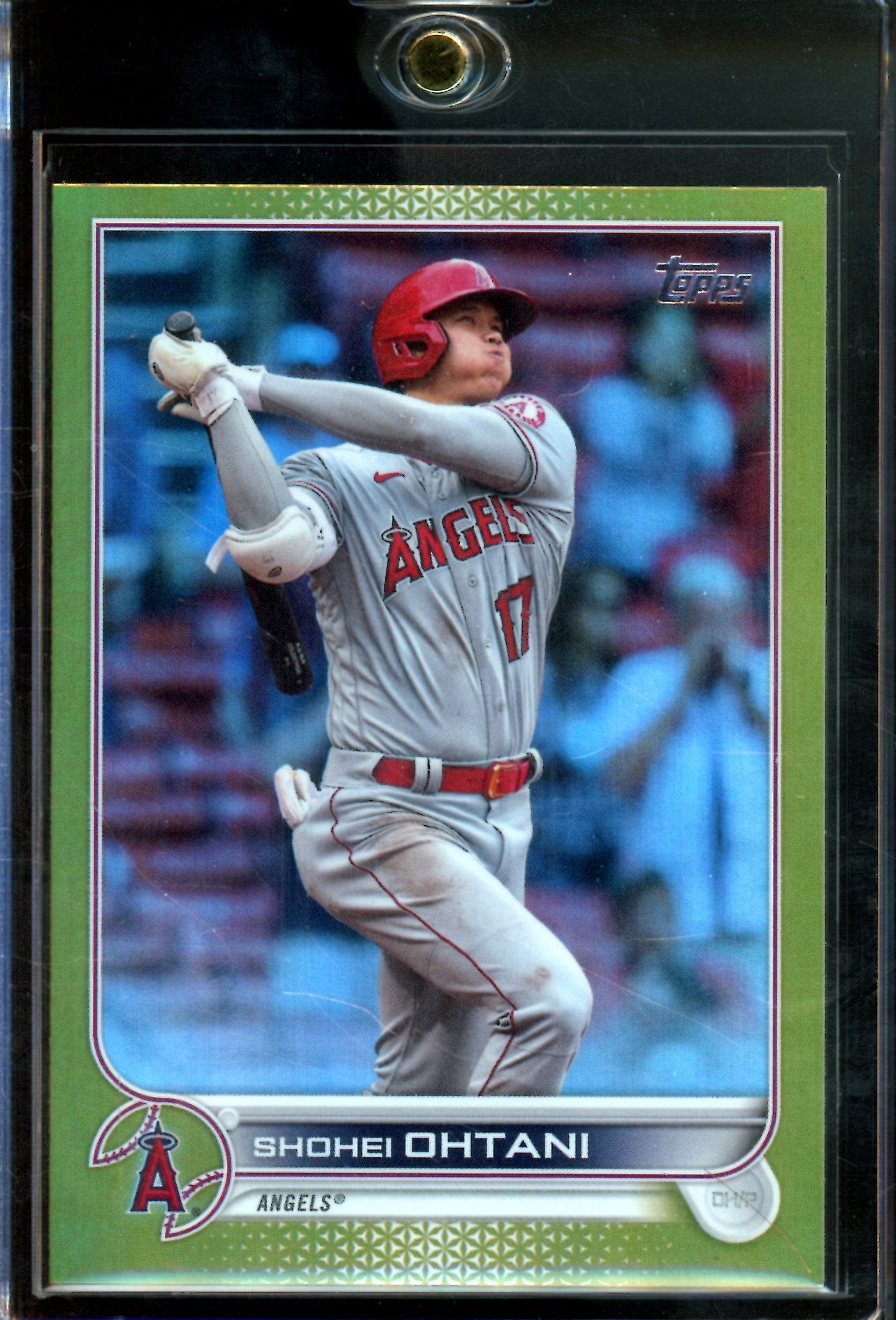 2022 Topps Flagship Shohei Ohtani Gold Foil Angels / Dodgers