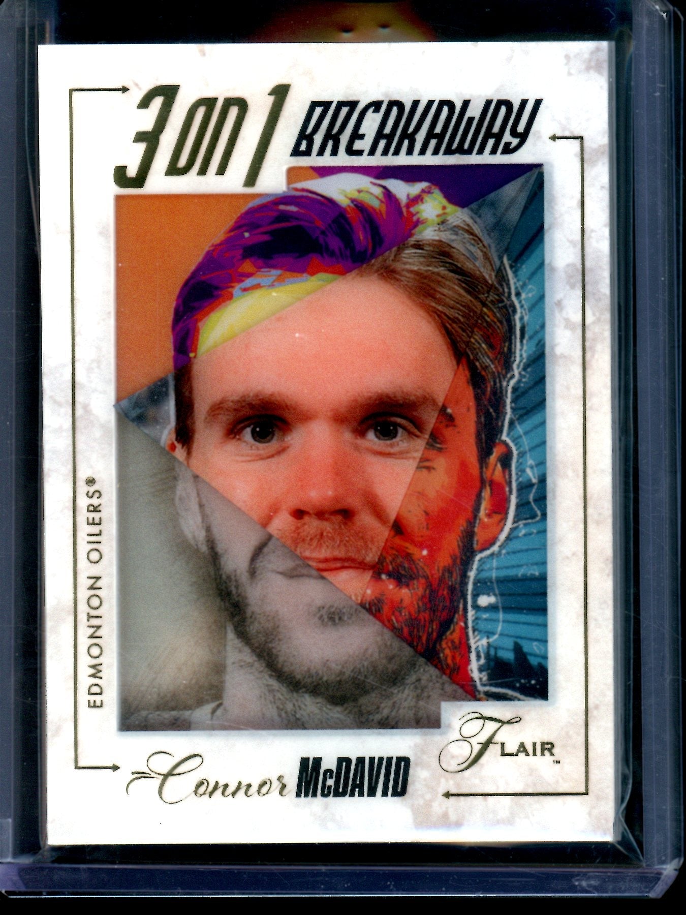 2026 Upper Deck Flair Connor McDavid 3 on 1 Breakaway SP Oilers