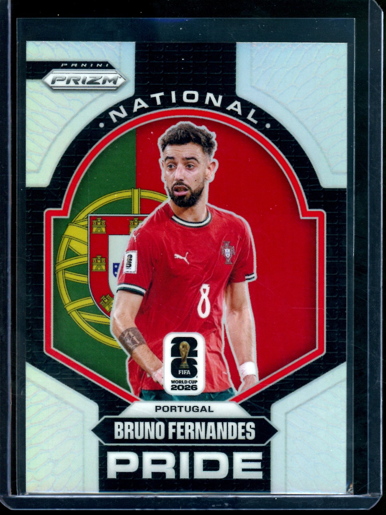 2026 Panini Prizm Bruno Fernandes National Pride Case Hit Portugal