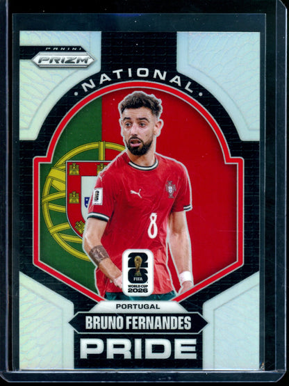2026 Panini Prizm Bruno Fernandes National Pride Case Hit Portugal