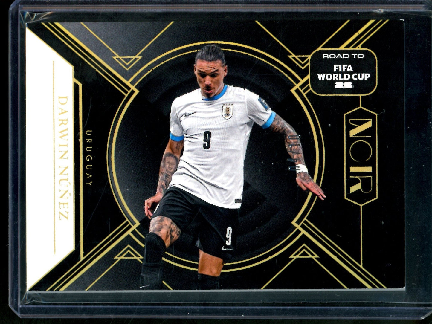 2025 Panini Noir Darwin Nunez World Cup /10 Uruguay