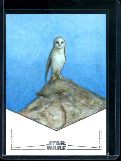 2026 Topps Star Wars Morai Sketch Card 1/1 Stephane Leonardi