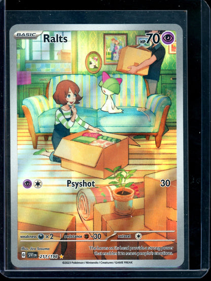 2023 Pokemon Scarlet and Violet Ralts 211/198