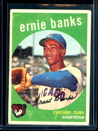 1959 Topps Ernie Banks #350 Cubs (A)