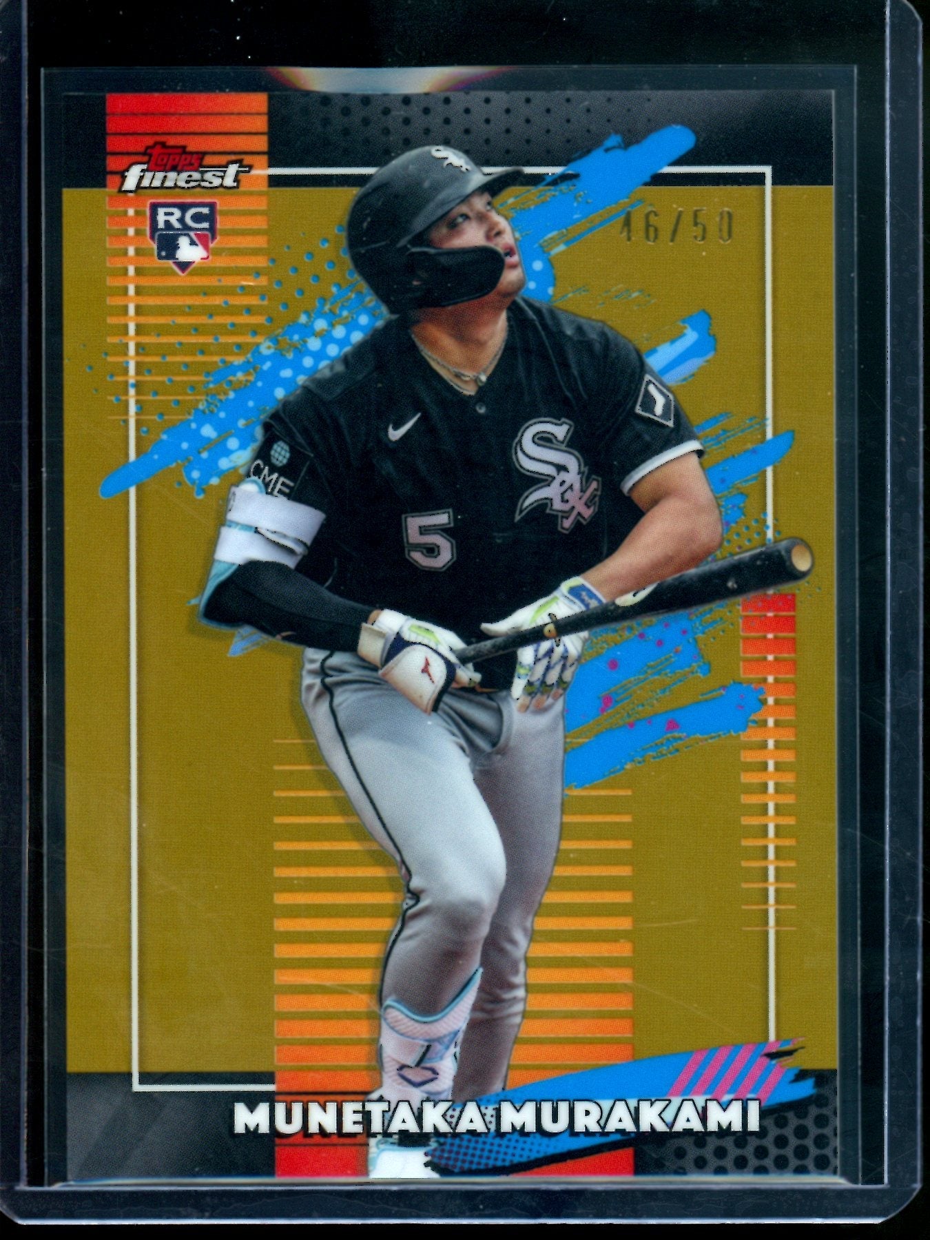 2026 Topps Finest Munetaka Murakami Rookie Gold Refractor /50 White Sox