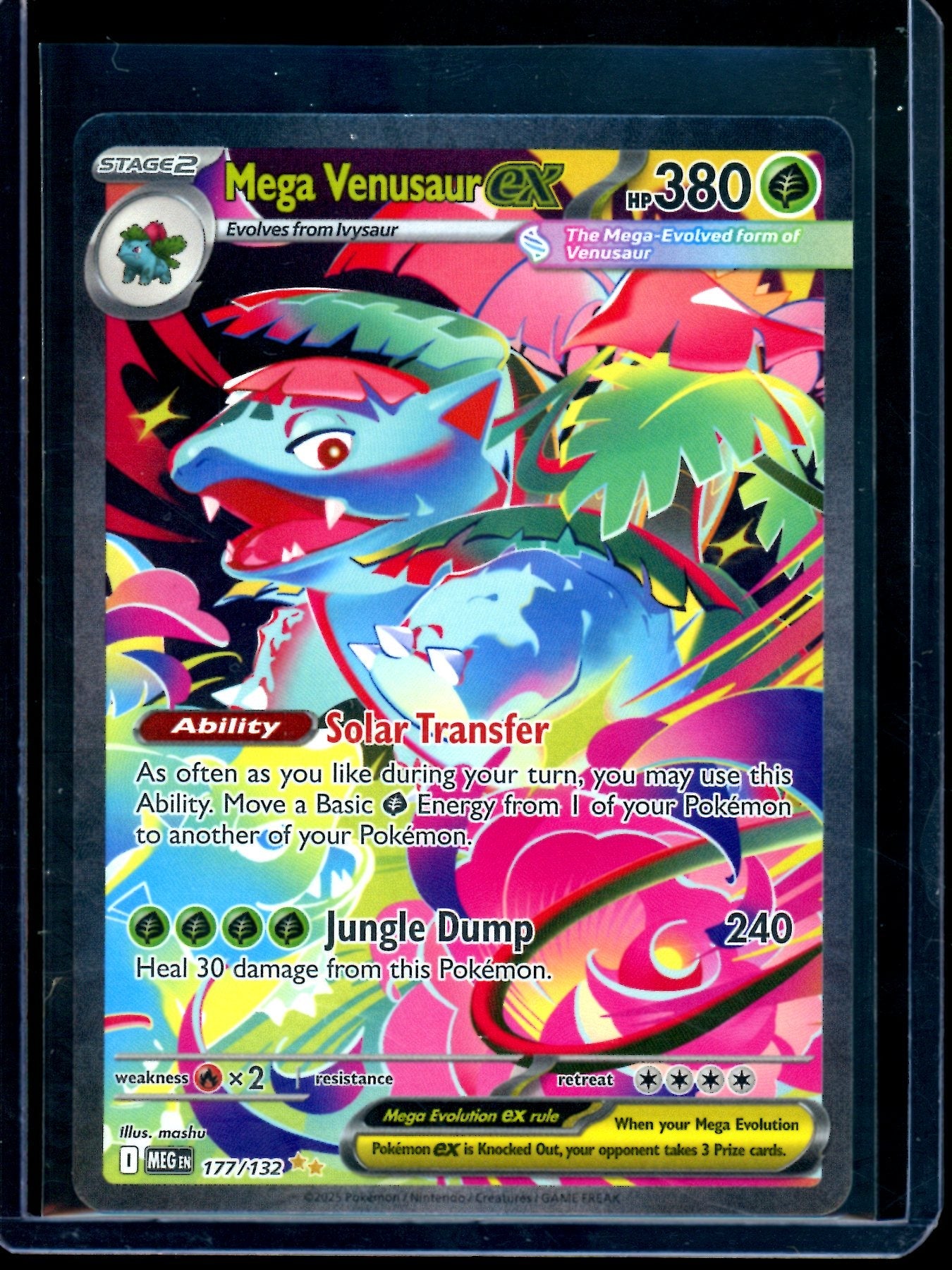 2025 Pokemon Mega Evolution Mega Venusaur EX 177/132