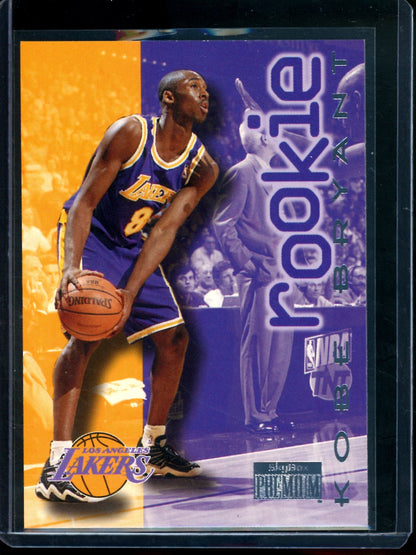 1997 Fleer Skybox Premium Kobe Bryant Rookie Lakers