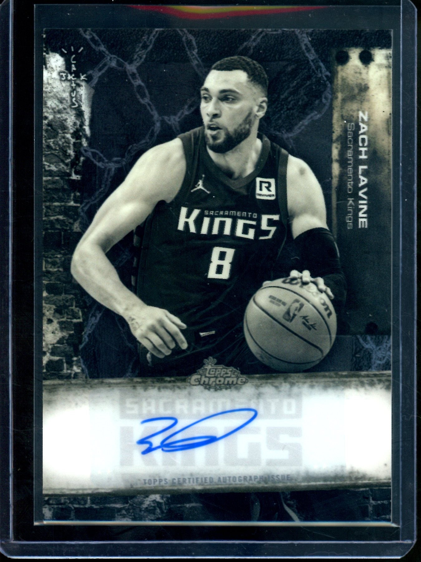 2026 Topps Cactus Jack Zach Lavine Autograph Kings