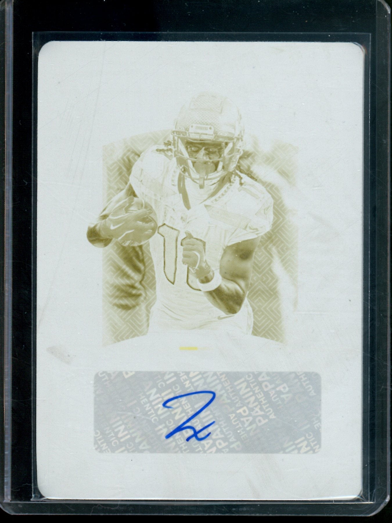 2024 Panini National Treasures Jaxson Smith-Njigba 1/1 Printing Plate Autograph Seahawks