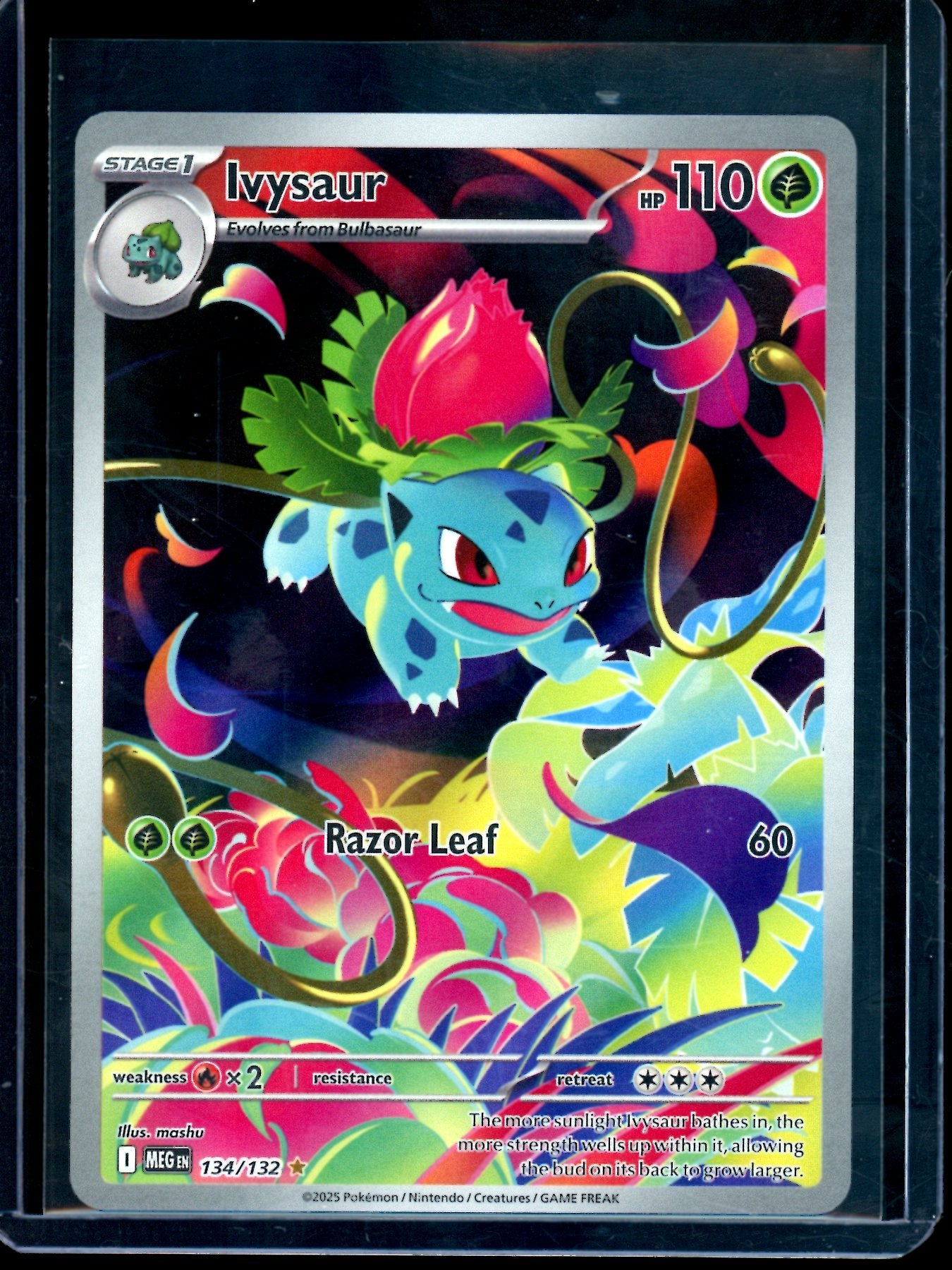 2025 Pokemon Mega Evolution Ivysaur 134/132