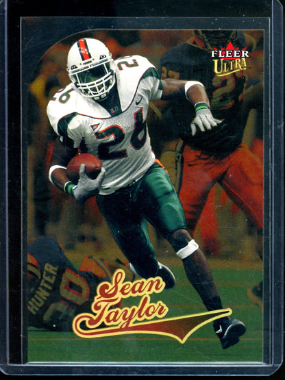 2004 Fleer Ultra Sean Taylor Rookie Gold Medallion Redskins