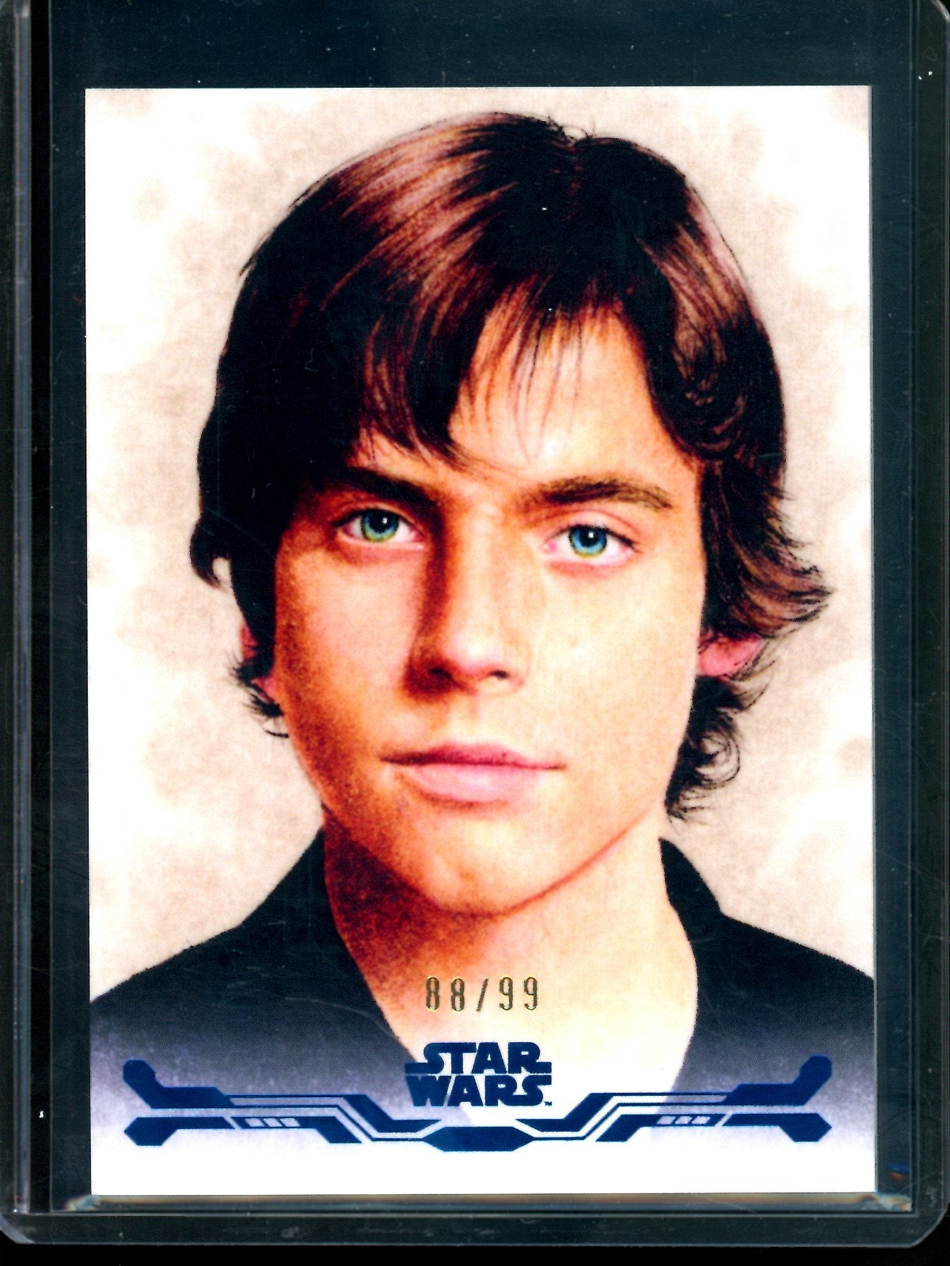 2026 Topps Smugglers Outpost Luke Skywalker Stellar Art Card /99