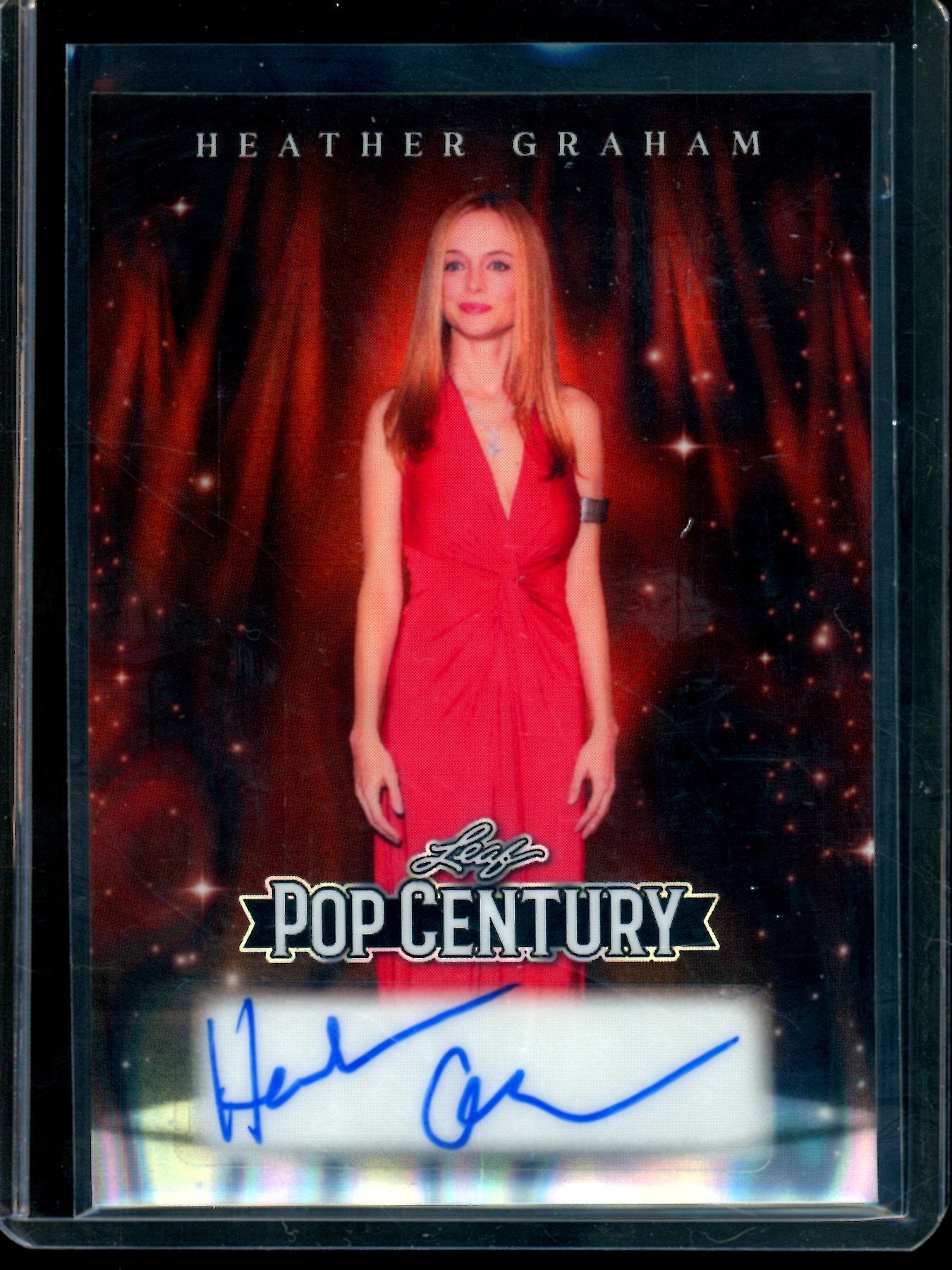 2026 Leaf Pop Century Heather Graham 1/1 Autograph