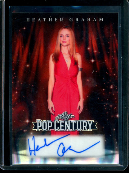 2026 Leaf Pop Century Heather Graham 1/1 Autograph