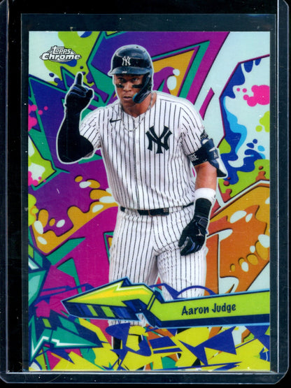 2026 Topps Chrome Aaron Judge Wild Style SP Yankees