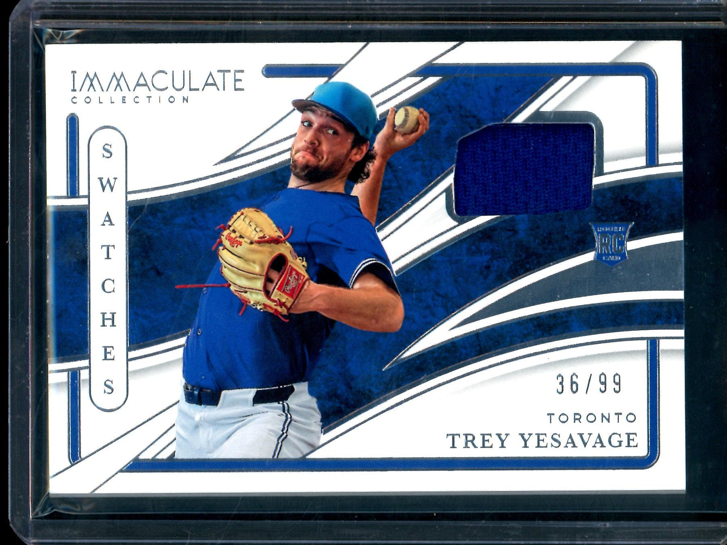 2026 Panini Immaculate Trey Yesavage Swatches Rookie /99 Blue Jays