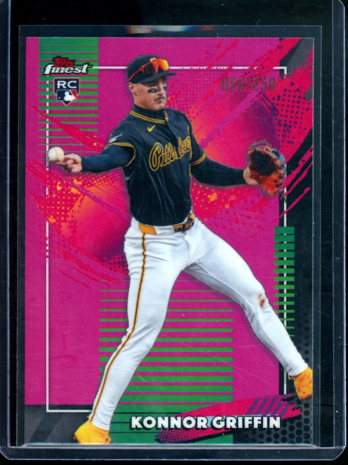 2026 Topps Finest Konnor Griffin Rare Pink Rookie /250 Pirates