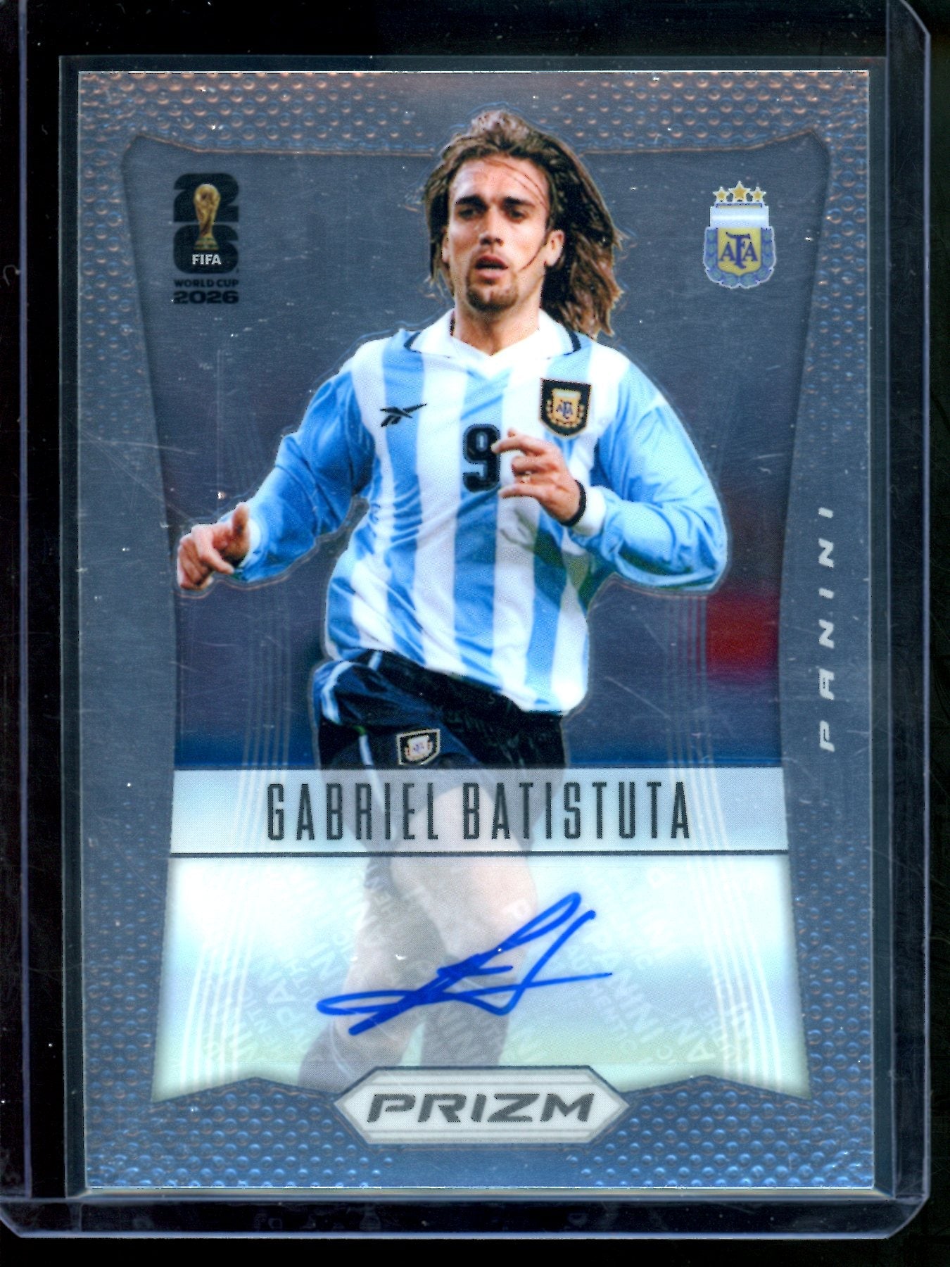 2026 Panini Prizm Gabriel Batistuta World Cup Autograph Argentina