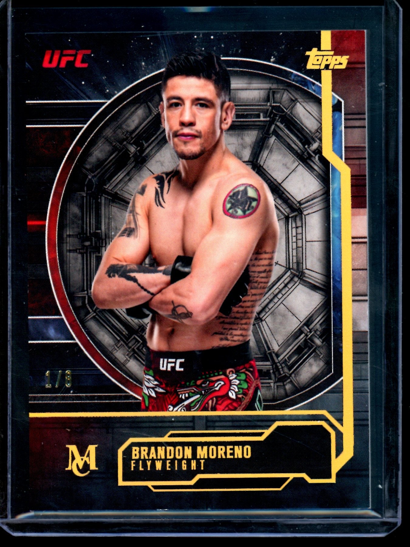 2026 Topps Museum Collection Brandon Moreno /8