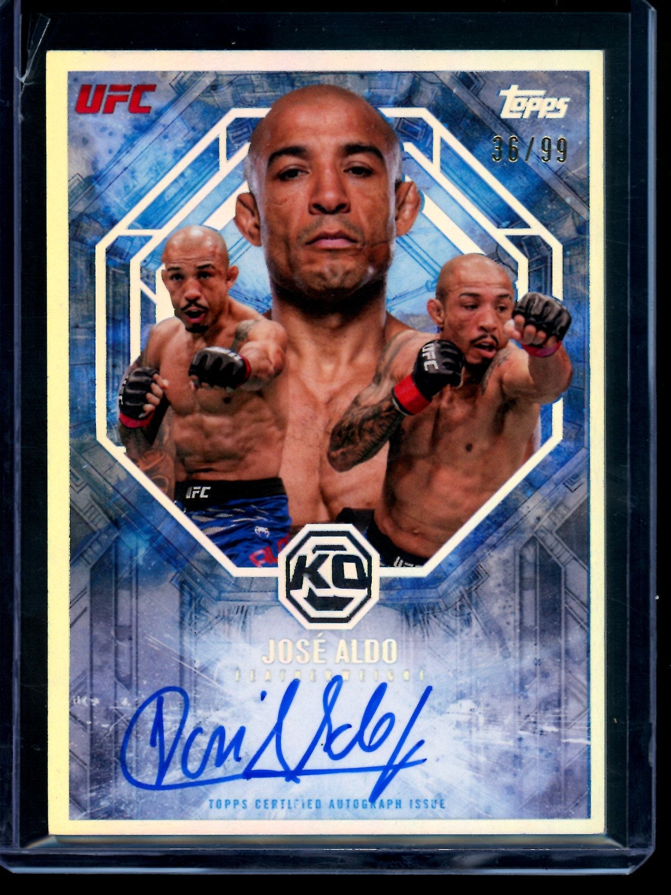 2026 Topps Knockout Jose Aldo Autograph /99