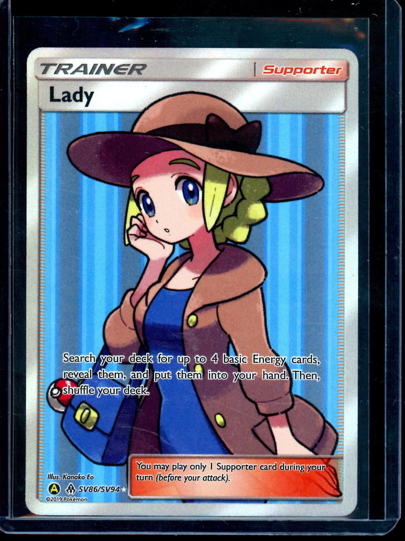 2019 Pokemon Hidden Fates Lady SV86/SV94
