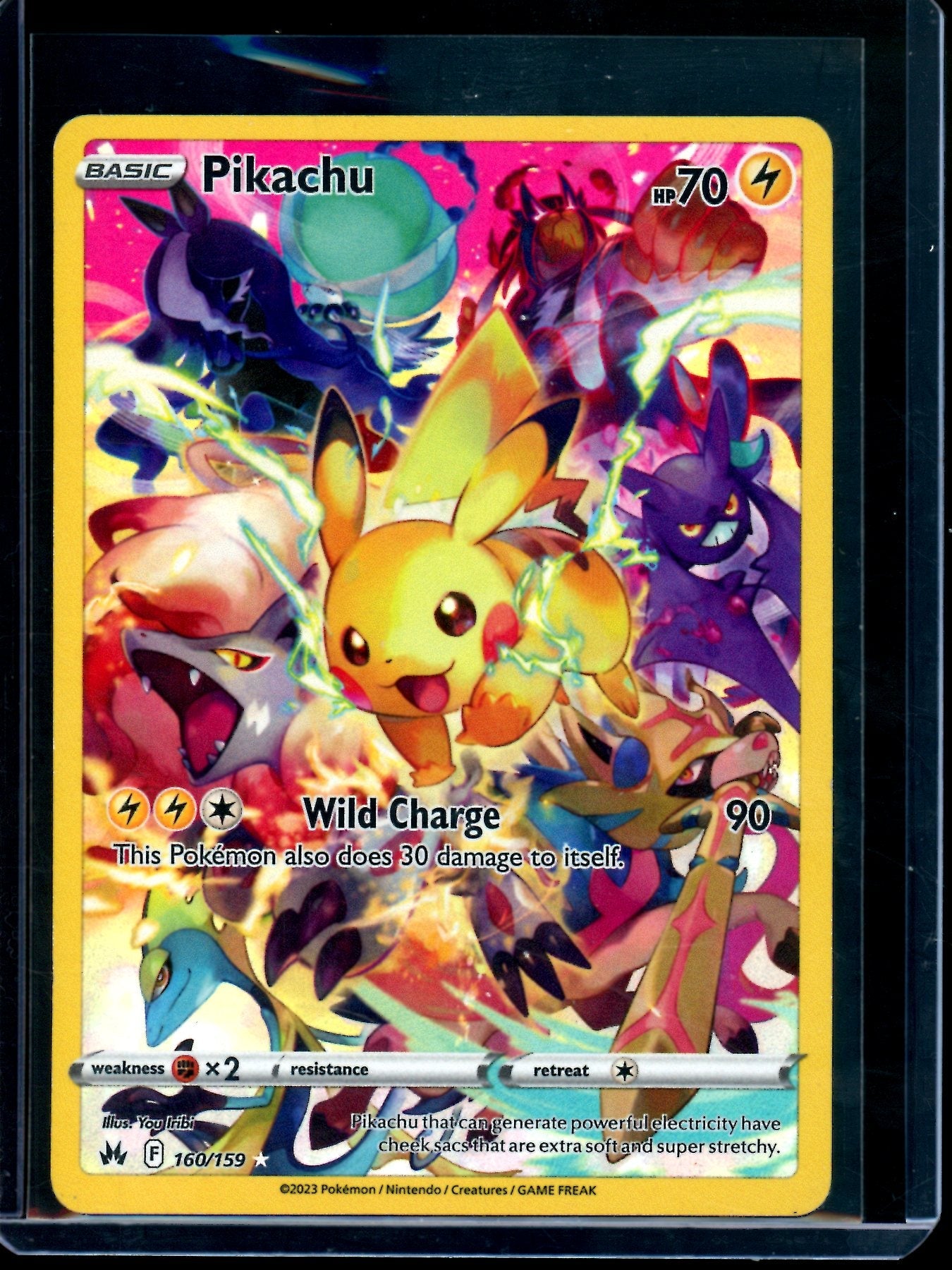 2023 Pokemon Crown Zenith Pikachu 160/159 (A)