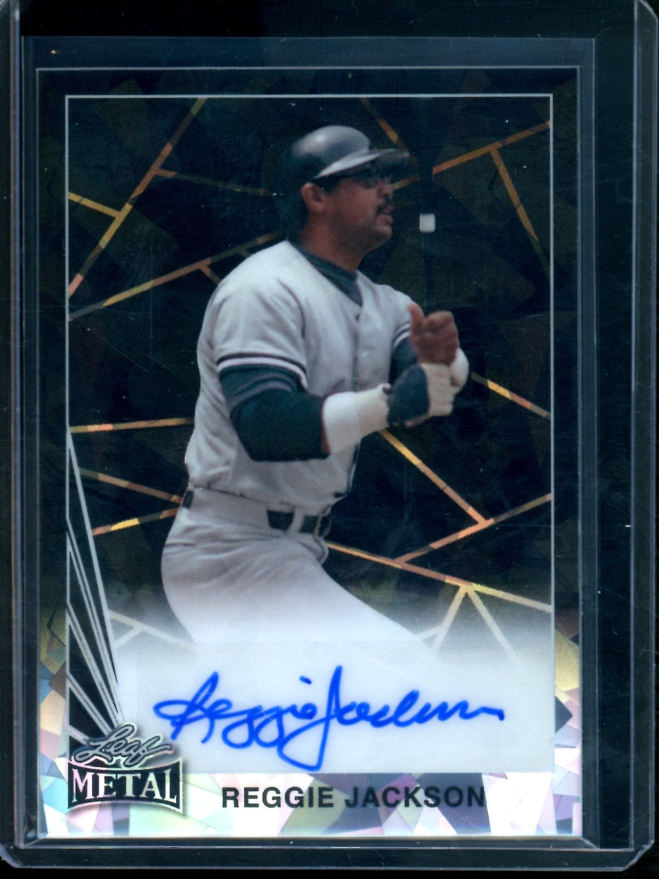 2024 Leaf Metal Reggie Jackson / Eddie Murray Dual Black Autograph /5